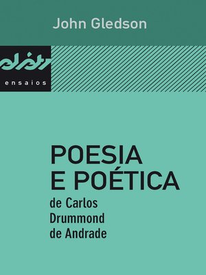 cover image of Poesia e poética de Carlos Drummond de Andrade